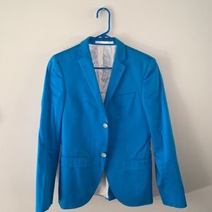 Topman bright blue blazer
